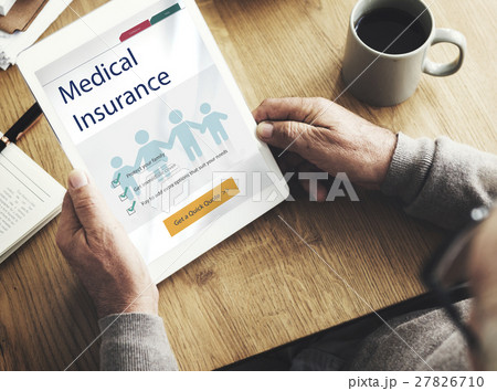 Insurance Coverage Mix Reimbursement Protection Concept 27826710