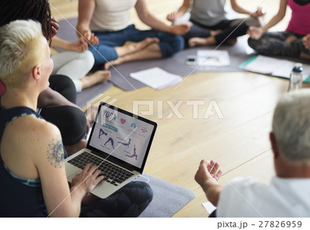 Exercise International Group Relaxation Fitness Concept 27826959