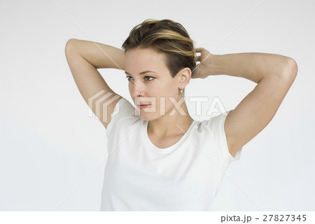 Woman Confidence Self Esteem Boldness Portrait Concept 27827345