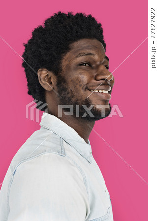 African Men Adult Smile Portrait Concept 27827922