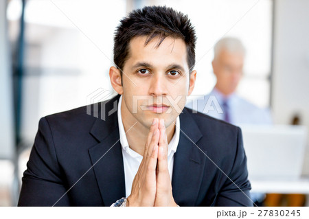 Businessman at the office 27830245