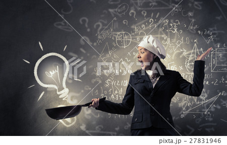 She is going to cook her idea 27831946