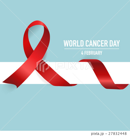 World cancer day. February 4. World cancer day design background with ribbon. Vector Illustration World cancer day. February 4. World cancer day design background with ribbon. Vector Illustration 27832448