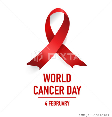 World cancer day. February 4. World cancer day design background with ribbon. Vector Illustration World cancer day. February 4. World cancer day design background with ribbon. Vector Illustration 27832484
