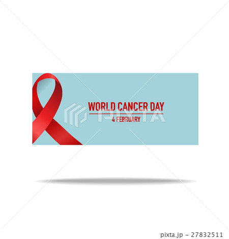 World cancer day. February 4. World cancer day design background with ribbon. Vector Illustration World cancer day. February 4. World cancer day design background with ribbon. Vector Illustration 27832511