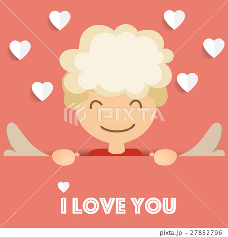 Valentines day background design. Vector illustration 27832796