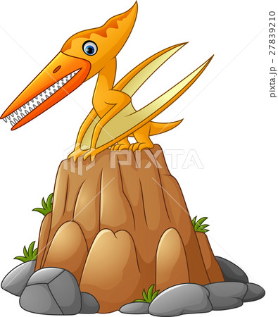 Cartoon funny pterodactyl 27839210