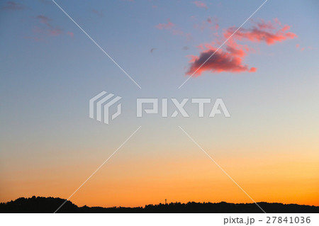 夕焼け雲 夕焼け雲 27841036