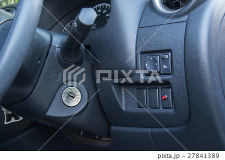 Car keys in ignition Car keys in ignition 27841389