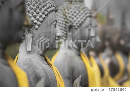 Buddha Statues in Seema Malaka Temple, Colombo 27841862