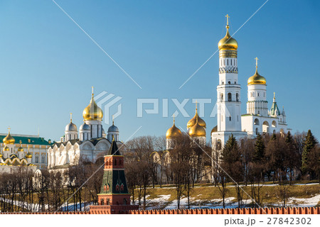 Cathedrals of the Moscow Kremlin, Russia 27842302