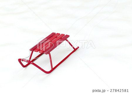 Red sledge 27842581