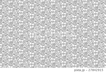 Cats seamless pattern 27842915
