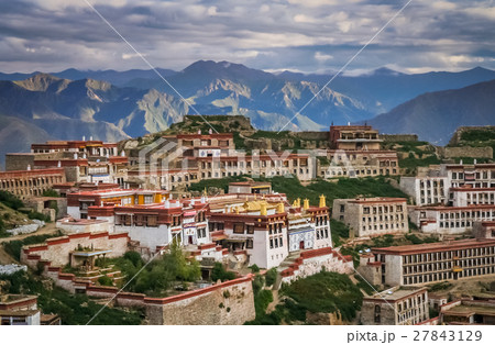 Gyantse Monastery near Lhasa Gyantse Monastery near Lhasa 27843129