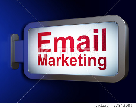 Marketing concept: Email Marketing on billboard 27843989