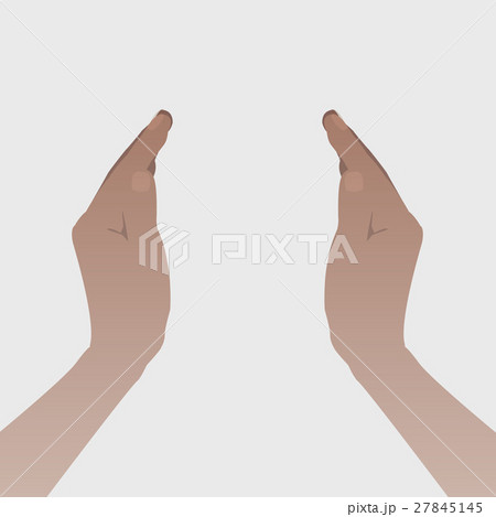 Two arms. Illustrations. Use for Website, phone... 27845145