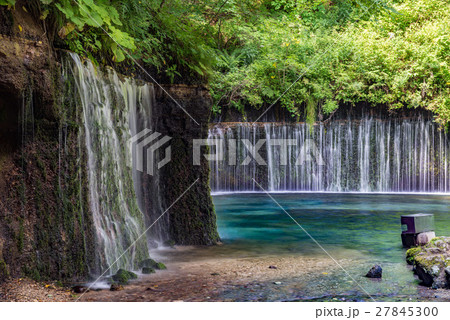 白糸の滝 長野県軽井沢 白糸の滝 長野県軽井沢 27845300