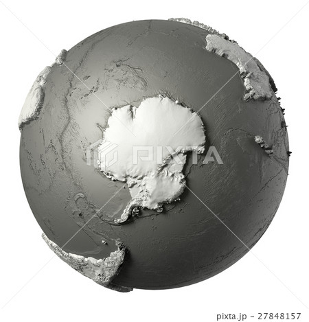 3D Globe Antarctica 3D Globe Antarctica 27848157