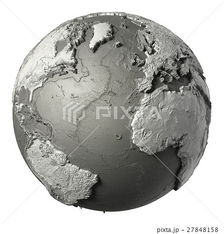 3D Globe Atlantic Ocean 3D Globe Atlantic Ocean 27848158