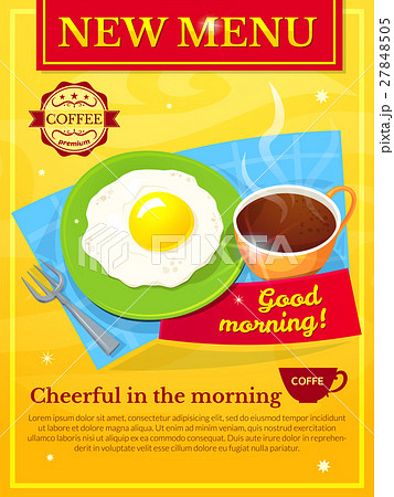 Diner menu design, vector illustration 27848505