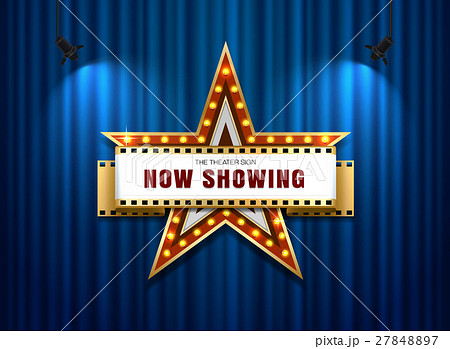 theater sign star 27848897