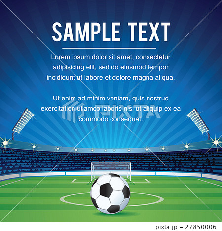 Abstract Sport Soccer Background with Copy Space 27850006