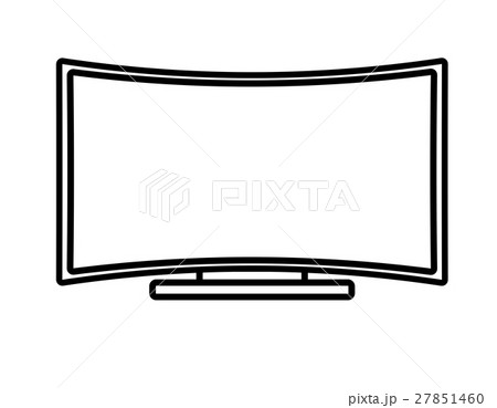 Curved Flat Screen Smart TV 27851460