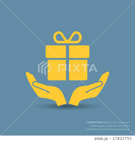 Pictograph of gift 27852755