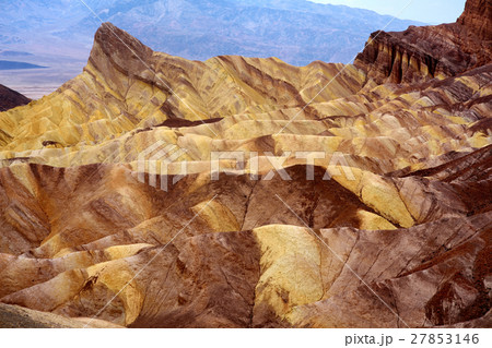 Famous Zabriskie Point in Death Valley  27853146