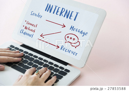 Communication Graph Networking Connection Internet Concept 27853588