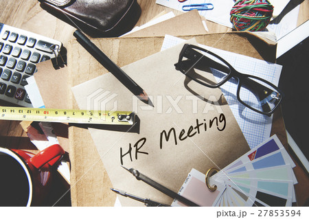 HR Meeting Human Resources Employment Recruitment Concept 27853594