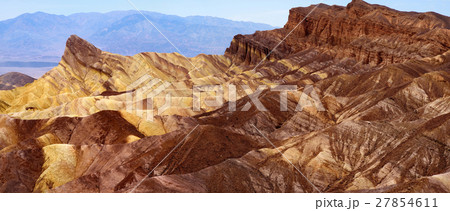 Famous Zabriskie Point in Death Valley Famous Zabriskie Point in Death Valley 27854611