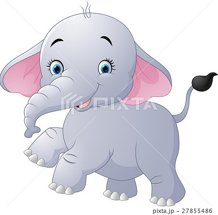Elephant cartoon 27855486
