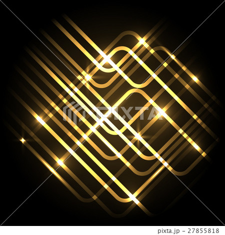 Abstract neon gold background with lines Abstract neon gold background with lines 27855818