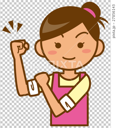 主婦上身技能圖像例證 27856143