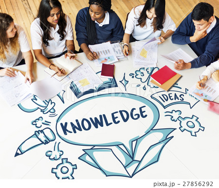 School Learning Outside Box Book Sketch Concept 27856292