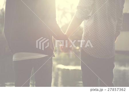 Gay Couple Love Outdoors Concept Gay Couple Love Outdoors Concept 27857362