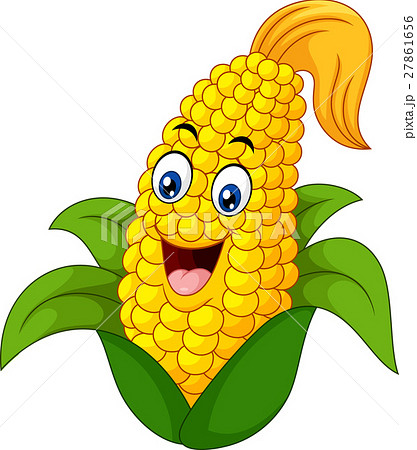 Cartoon Sweet Cornのイラスト素材 27861656 Pixta
