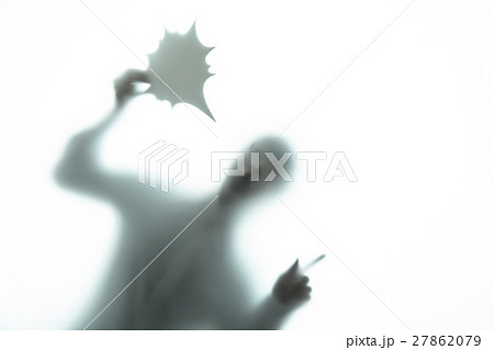 人物シルエット　ネガティブイメージ 27862079