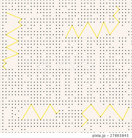 Seamless dots circle abstract pattern. 27863843