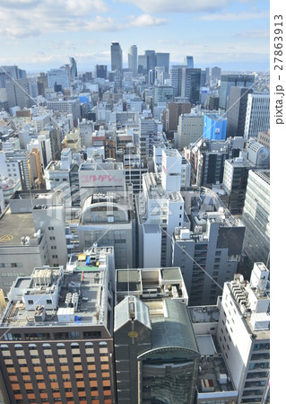 【名古屋　栄】市街地の街並み 27863913