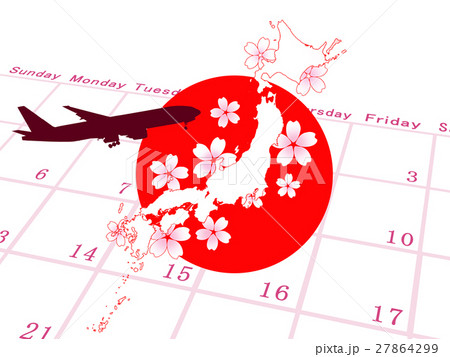 訪日　花見　インバウンド　 27864299
