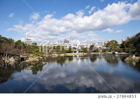 名古屋都市風景・冬の徳川園 27864853