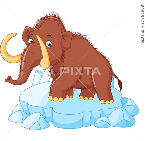 Mammoth Cartoonのイラスト素材