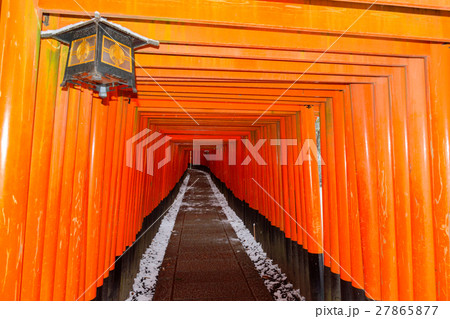 雪の伏見稲荷大社 27865877