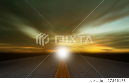 Road Motion Blur Road Motion Blur 27866173