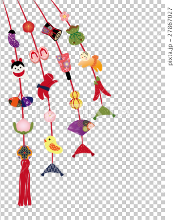 ひなまつりのつるし雛 27867027