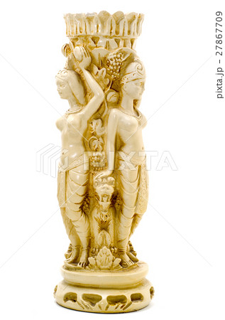 Mystic Candle in the form of female figures. 27867709
