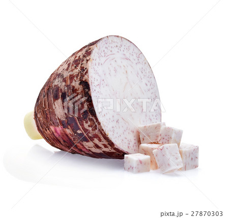 taro isolated on white background 27870303