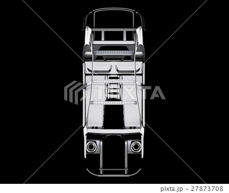 Car Frame Isolated. 3d illustration 27873708